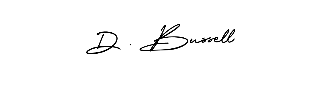 Create a beautiful signature design for name D . Bussell. With this signature (AmerikaSignatureDemo-Regular) fonts, you can make a handwritten signature for free. D . Bussell signature style 3 images and pictures png