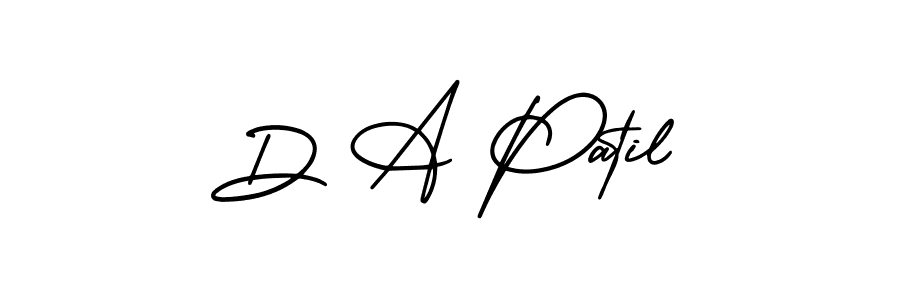 Best and Professional Signature Style for D A Patil. AmerikaSignatureDemo-Regular Best Signature Style Collection. D A Patil signature style 3 images and pictures png