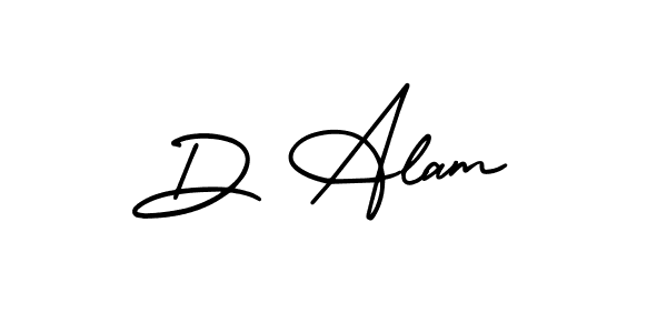 if you are searching for the best signature style for your name D Alam. so please give up your signature search. here we have designed multiple signature styles  using AmerikaSignatureDemo-Regular. D Alam signature style 3 images and pictures png