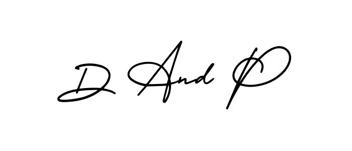 How to make D And P signature? AmerikaSignatureDemo-Regular is a professional autograph style. Create handwritten signature for D And P name. D And P signature style 3 images and pictures png