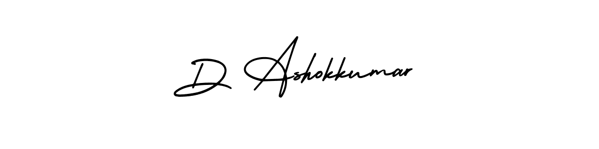 Use a signature maker to create a handwritten signature online. With this signature software, you can design (AmerikaSignatureDemo-Regular) your own signature for name D Ashokkumar. D Ashokkumar signature style 3 images and pictures png