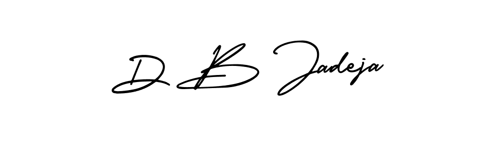 Best and Professional Signature Style for D B Jadeja. AmerikaSignatureDemo-Regular Best Signature Style Collection. D B Jadeja signature style 3 images and pictures png