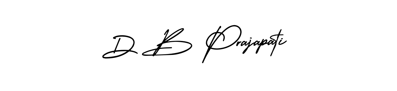 You can use this online signature creator to create a handwritten signature for the name D B Prajapati. This is the best online autograph maker. D B Prajapati signature style 3 images and pictures png