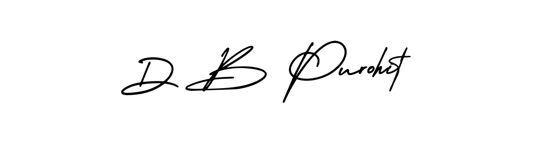 Best and Professional Signature Style for D B Purohit. AmerikaSignatureDemo-Regular Best Signature Style Collection. D B Purohit signature style 3 images and pictures png