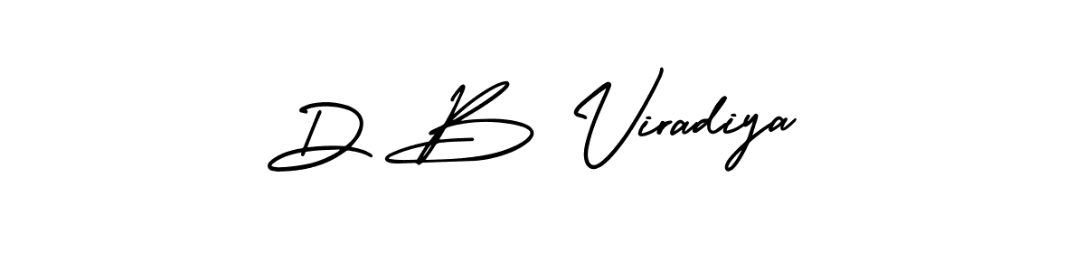 Best and Professional Signature Style for D B Viradiya. AmerikaSignatureDemo-Regular Best Signature Style Collection. D B Viradiya signature style 3 images and pictures png