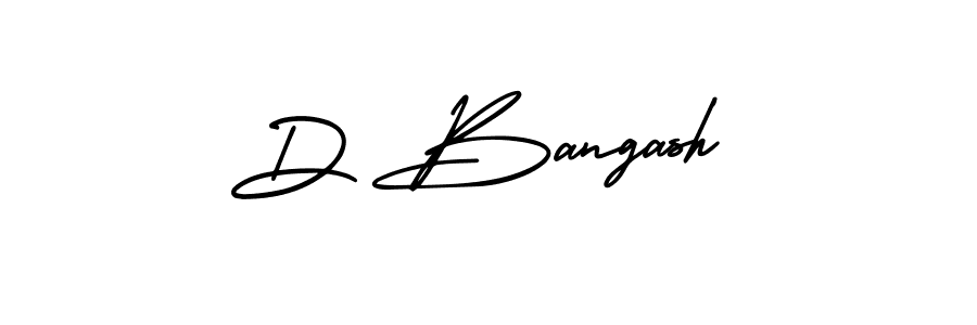 It looks lik you need a new signature style for name D Bangash. Design unique handwritten (AmerikaSignatureDemo-Regular) signature with our free signature maker in just a few clicks. D Bangash signature style 3 images and pictures png