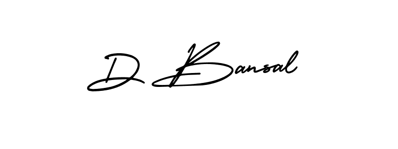 It looks lik you need a new signature style for name D Bansal. Design unique handwritten (AmerikaSignatureDemo-Regular) signature with our free signature maker in just a few clicks. D Bansal signature style 3 images and pictures png