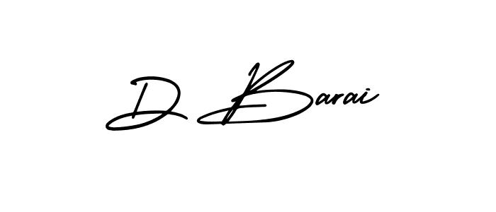 Best and Professional Signature Style for D Barai. AmerikaSignatureDemo-Regular Best Signature Style Collection. D Barai signature style 3 images and pictures png