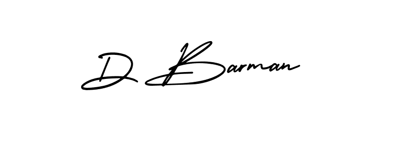 AmerikaSignatureDemo-Regular is a professional signature style that is perfect for those who want to add a touch of class to their signature. It is also a great choice for those who want to make their signature more unique. Get D Barman name to fancy signature for free. D Barman signature style 3 images and pictures png