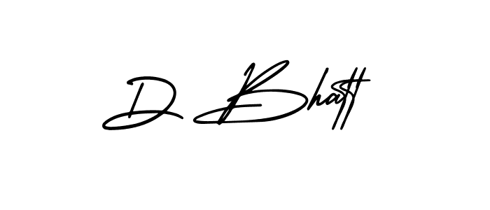 It looks lik you need a new signature style for name D Bhatt. Design unique handwritten (AmerikaSignatureDemo-Regular) signature with our free signature maker in just a few clicks. D Bhatt signature style 3 images and pictures png