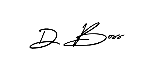 The best way (AmerikaSignatureDemo-Regular) to make a short signature is to pick only two or three words in your name. The name D Boss include a total of six letters. For converting this name. D Boss signature style 3 images and pictures png