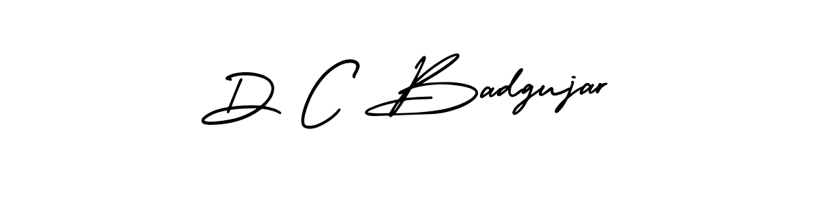Also we have D C Badgujar name is the best signature style. Create professional handwritten signature collection using AmerikaSignatureDemo-Regular autograph style. D C Badgujar signature style 3 images and pictures png