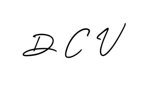 Also we have D C V name is the best signature style. Create professional handwritten signature collection using AmerikaSignatureDemo-Regular autograph style. D C V signature style 3 images and pictures png