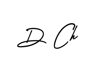 Make a beautiful signature design for name D Ch. With this signature (AmerikaSignatureDemo-Regular) style, you can create a handwritten signature for free. D Ch signature style 3 images and pictures png