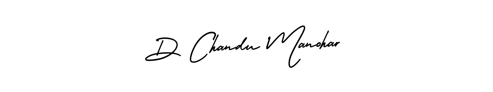Also You can easily find your signature by using the search form. We will create D Chandu Manohar name handwritten signature images for you free of cost using AmerikaSignatureDemo-Regular sign style. D Chandu Manohar signature style 3 images and pictures png
