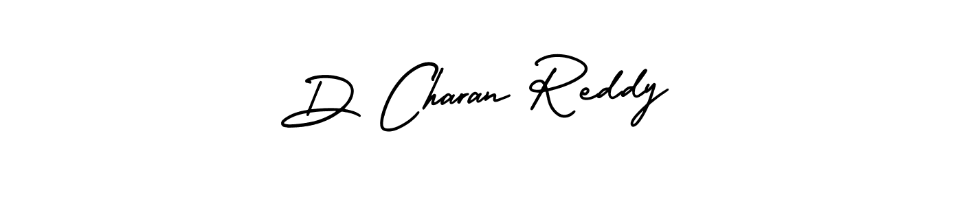 Make a beautiful signature design for name D Charan Reddy. With this signature (AmerikaSignatureDemo-Regular) style, you can create a handwritten signature for free. D Charan Reddy signature style 3 images and pictures png