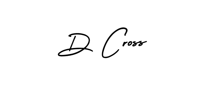 Create a beautiful signature design for name D Cross. With this signature (AmerikaSignatureDemo-Regular) fonts, you can make a handwritten signature for free. D Cross signature style 3 images and pictures png