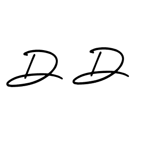 Also we have D D name is the best signature style. Create professional handwritten signature collection using AmerikaSignatureDemo-Regular autograph style. D D signature style 3 images and pictures png