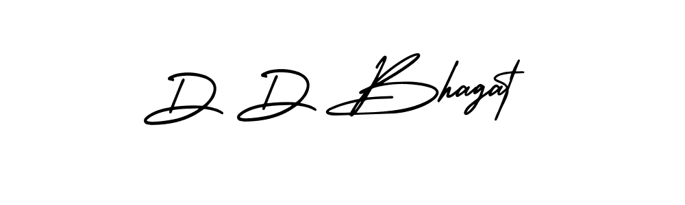 The best way (AmerikaSignatureDemo-Regular) to make a short signature is to pick only two or three words in your name. The name D D Bhagat include a total of six letters. For converting this name. D D Bhagat signature style 3 images and pictures png