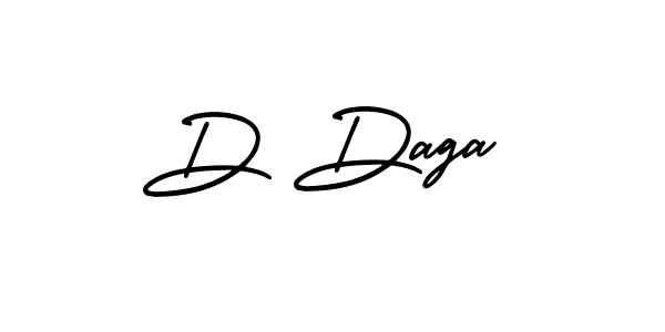 Also You can easily find your signature by using the search form. We will create D Daga name handwritten signature images for you free of cost using AmerikaSignatureDemo-Regular sign style. D Daga signature style 3 images and pictures png