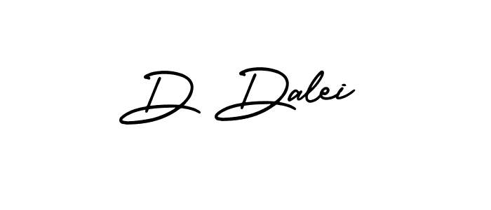 How to Draw D Dalei signature style? AmerikaSignatureDemo-Regular is a latest design signature styles for name D Dalei. D Dalei signature style 3 images and pictures png