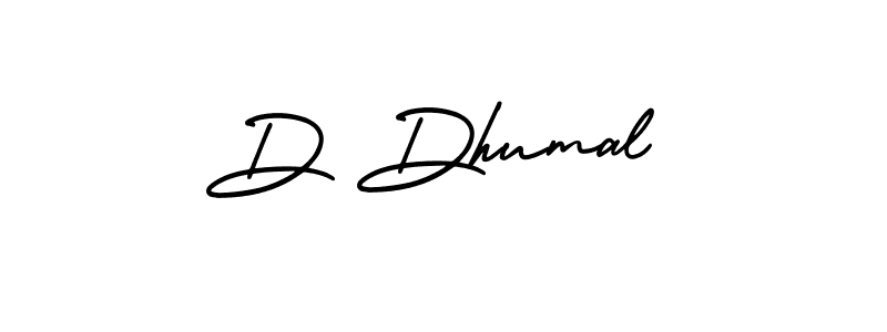 It looks lik you need a new signature style for name D Dhumal. Design unique handwritten (AmerikaSignatureDemo-Regular) signature with our free signature maker in just a few clicks. D Dhumal signature style 3 images and pictures png