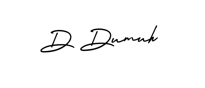 You can use this online signature creator to create a handwritten signature for the name D Dumuh. This is the best online autograph maker. D Dumuh signature style 3 images and pictures png