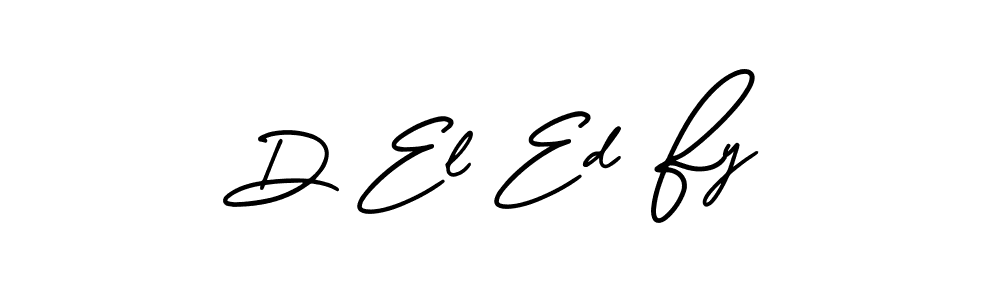 Here are the top 10 professional signature styles for the name D El Ed Fy. These are the best autograph styles you can use for your name. D El Ed Fy signature style 3 images and pictures png