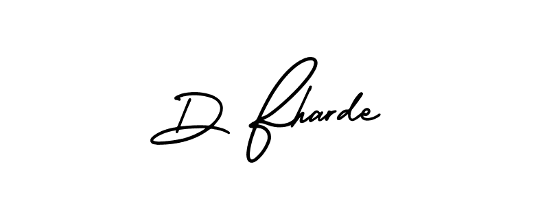 Also You can easily find your signature by using the search form. We will create D Fharde name handwritten signature images for you free of cost using AmerikaSignatureDemo-Regular sign style. D Fharde signature style 3 images and pictures png