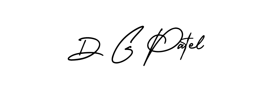 if you are searching for the best signature style for your name D G Patel. so please give up your signature search. here we have designed multiple signature styles  using AmerikaSignatureDemo-Regular. D G Patel signature style 3 images and pictures png