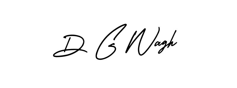 This is the best signature style for the D G Wagh name. Also you like these signature font (AmerikaSignatureDemo-Regular). Mix name signature. D G Wagh signature style 3 images and pictures png