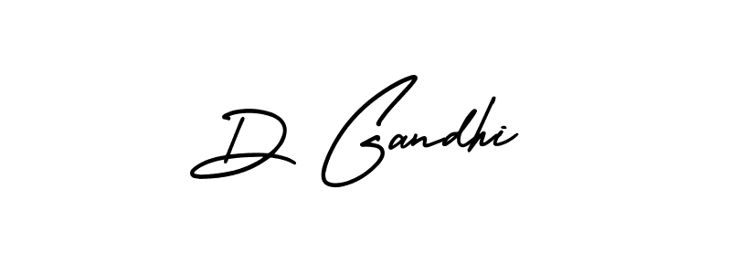 Similarly AmerikaSignatureDemo-Regular is the best handwritten signature design. Signature creator online .You can use it as an online autograph creator for name D Gandhi. D Gandhi signature style 3 images and pictures png