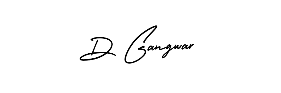 D Gangwar stylish signature style. Best Handwritten Sign (AmerikaSignatureDemo-Regular) for my name. Handwritten Signature Collection Ideas for my name D Gangwar. D Gangwar signature style 3 images and pictures png