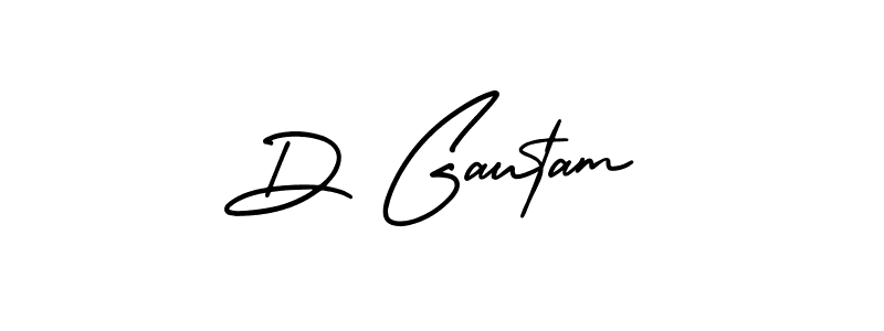 AmerikaSignatureDemo-Regular is a professional signature style that is perfect for those who want to add a touch of class to their signature. It is also a great choice for those who want to make their signature more unique. Get D Gautam name to fancy signature for free. D Gautam signature style 3 images and pictures png