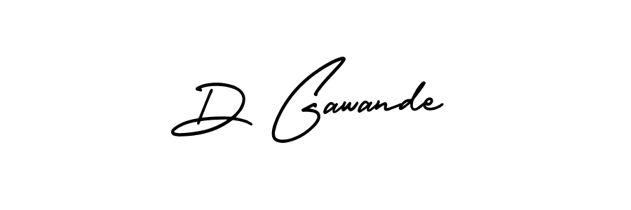 It looks lik you need a new signature style for name D Gawande. Design unique handwritten (AmerikaSignatureDemo-Regular) signature with our free signature maker in just a few clicks. D Gawande signature style 3 images and pictures png