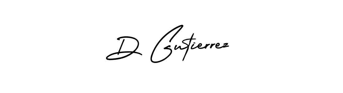 How to make D Gutierrez signature? AmerikaSignatureDemo-Regular is a professional autograph style. Create handwritten signature for D Gutierrez name. D Gutierrez signature style 3 images and pictures png