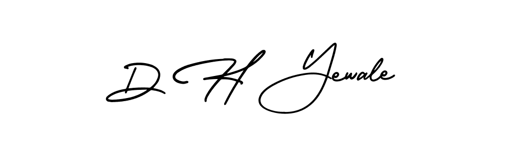 Here are the top 10 professional signature styles for the name D H Yewale. These are the best autograph styles you can use for your name. D H Yewale signature style 3 images and pictures png