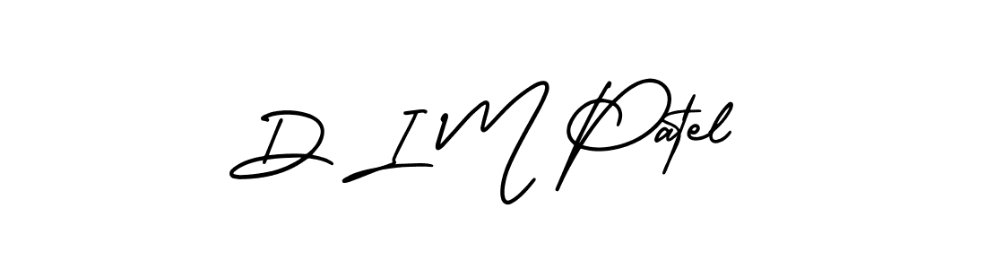 Also You can easily find your signature by using the search form. We will create D I M Patel name handwritten signature images for you free of cost using AmerikaSignatureDemo-Regular sign style. D I M Patel signature style 3 images and pictures png