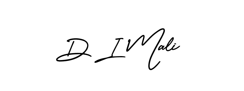 if you are searching for the best signature style for your name D I Mali. so please give up your signature search. here we have designed multiple signature styles  using AmerikaSignatureDemo-Regular. D I Mali signature style 3 images and pictures png