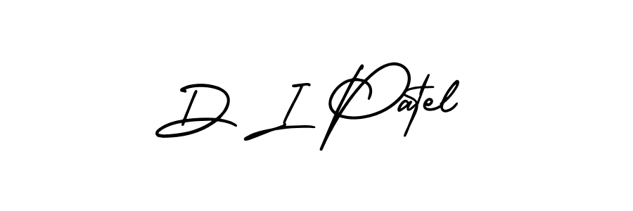 How to make D I Patel signature? AmerikaSignatureDemo-Regular is a professional autograph style. Create handwritten signature for D I Patel name. D I Patel signature style 3 images and pictures png