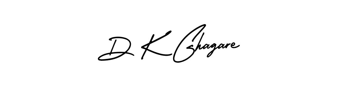 Make a beautiful signature design for name D K Ghagare. Use this online signature maker to create a handwritten signature for free. D K Ghagare signature style 3 images and pictures png