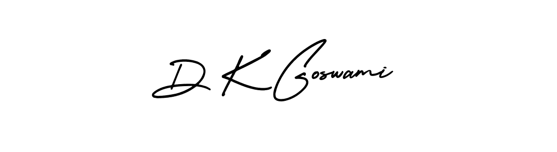 Make a beautiful signature design for name D K Goswami. Use this online signature maker to create a handwritten signature for free. D K Goswami signature style 3 images and pictures png