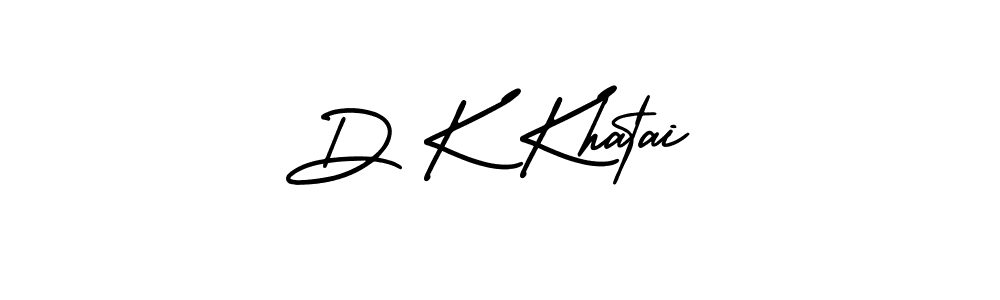 Check out images of Autograph of D K Khatai name. Actor D K Khatai Signature Style. AmerikaSignatureDemo-Regular is a professional sign style online. D K Khatai signature style 3 images and pictures png