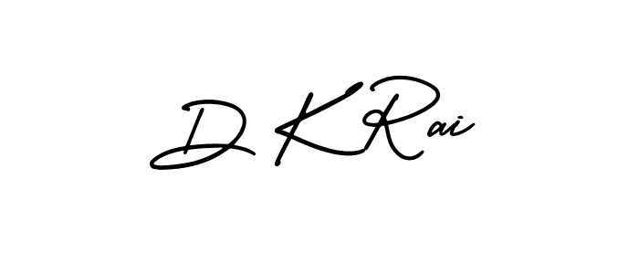 This is the best signature style for the D K Rai name. Also you like these signature font (AmerikaSignatureDemo-Regular). Mix name signature. D K Rai signature style 3 images and pictures png