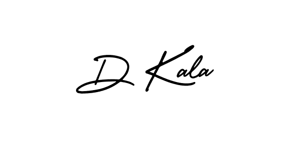 How to Draw D Kala signature style? AmerikaSignatureDemo-Regular is a latest design signature styles for name D Kala. D Kala signature style 3 images and pictures png