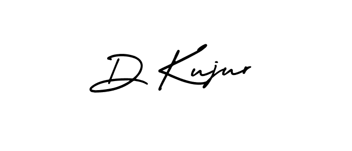 The best way (AmerikaSignatureDemo-Regular) to make a short signature is to pick only two or three words in your name. The name D Kujur include a total of six letters. For converting this name. D Kujur signature style 3 images and pictures png