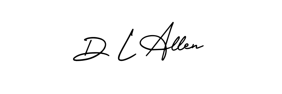 It looks lik you need a new signature style for name D L Allen. Design unique handwritten (AmerikaSignatureDemo-Regular) signature with our free signature maker in just a few clicks. D L Allen signature style 3 images and pictures png