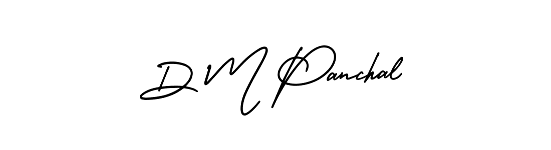 if you are searching for the best signature style for your name D M Panchal. so please give up your signature search. here we have designed multiple signature styles  using AmerikaSignatureDemo-Regular. D M Panchal signature style 3 images and pictures png