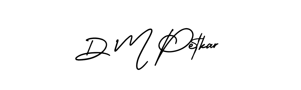 Also You can easily find your signature by using the search form. We will create D M Petkar name handwritten signature images for you free of cost using AmerikaSignatureDemo-Regular sign style. D M Petkar signature style 3 images and pictures png