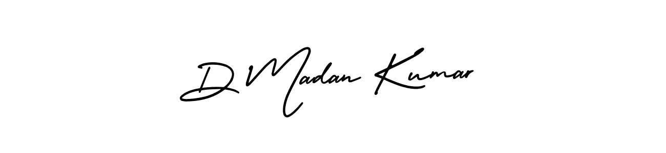 Check out images of Autograph of D Madan Kumar name. Actor D Madan Kumar Signature Style. AmerikaSignatureDemo-Regular is a professional sign style online. D Madan Kumar signature style 3 images and pictures png